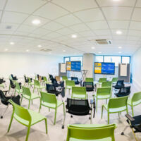 Salle Electron Libre de La Base by CCI19 en version "conférence"