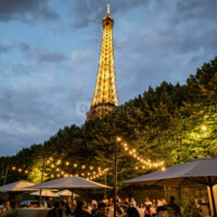 Vue Tour Eiffel - Guinguette
