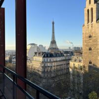 Vue du balcon (entièrement accessible)