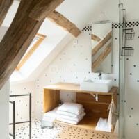 Salle de bain - Chambre familiale gîte