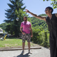 Terrain de pétanque