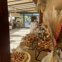 Véranda pour cocktails et vin d'honneur