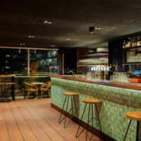 Bar indépendant de notre patio