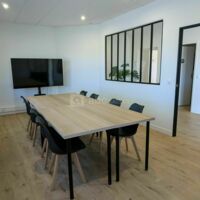 Salle de réunion éphémère