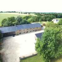 Vue aérienne du domaine