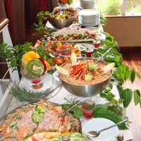 Buffets colorés
