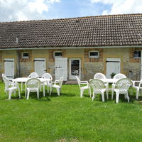 Jardin devant le gîte