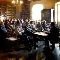 Conférence dans la Salle des Chevaliers