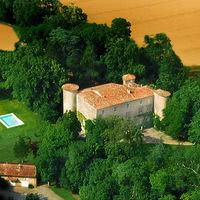 La commanderie-vue aérienne