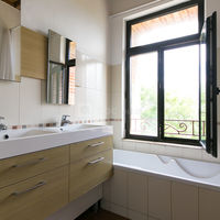 Salle de bains aux "Dattiers", Grand Belric