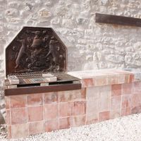 Barbecue dans le jardin du Petit Belric