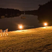 Vue de nuit, les flambeaux