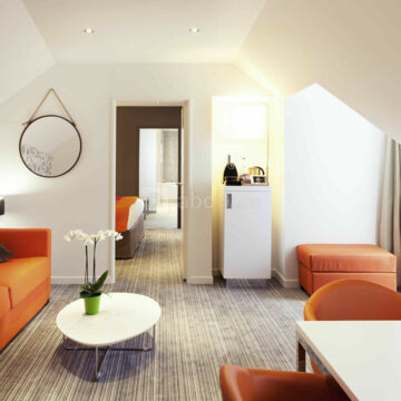 Suite Executive - 1 lit double et 1 canapé-lit 2 personnes