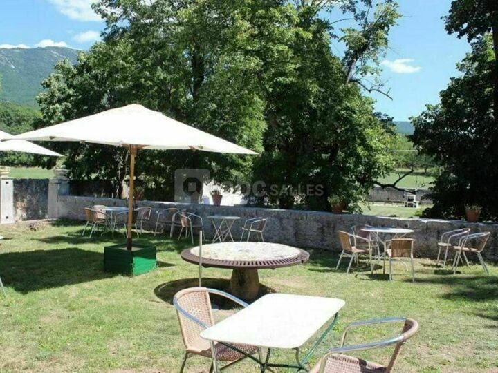 Terrasse vue sur le Lac