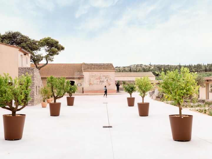 La Cour du Château L'Hospitalet