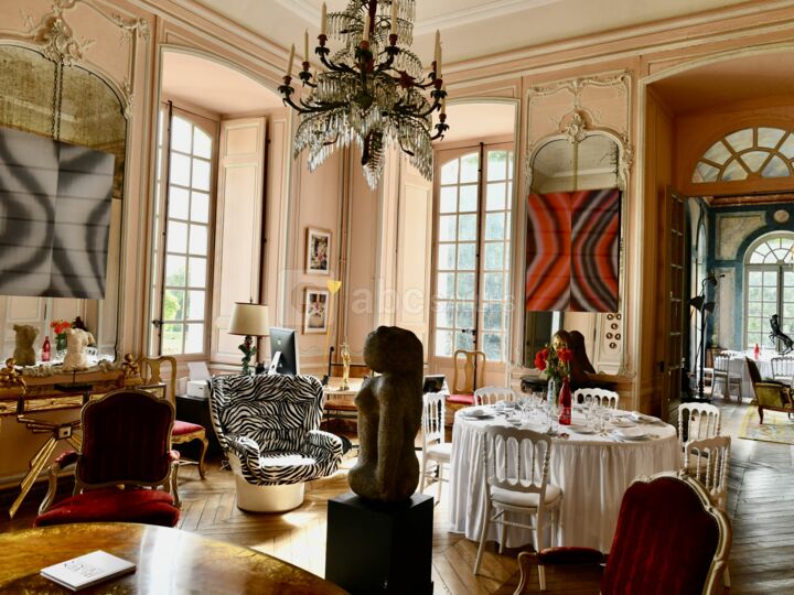 Salon Rose du Château d'Aunoy