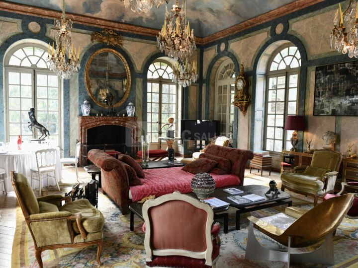 Grand Salon du Château d'Aunoy