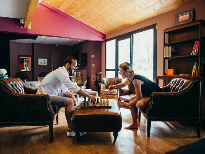 Le Salon de l'hôtel