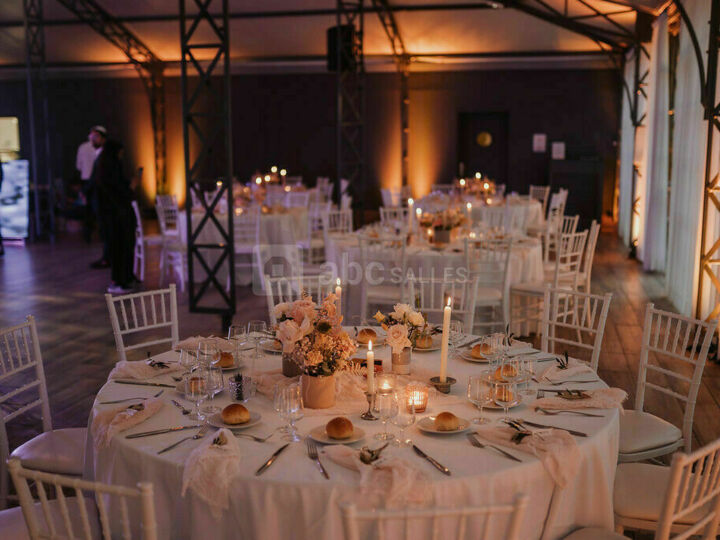 Tente cristal (en cas de pluie)