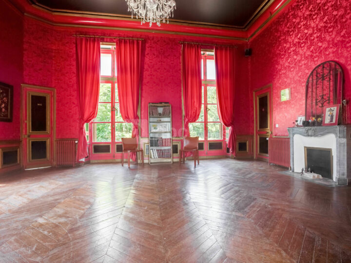 Salon Rouge (contigu Salon Blanc)