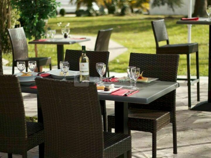Terrasse du restaurant