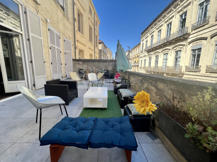 Rooftop Terrasse de 100 m² unique sur Montpellier