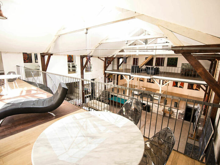 Mezzanine côté cour