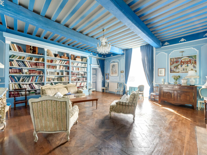 Salon bleu