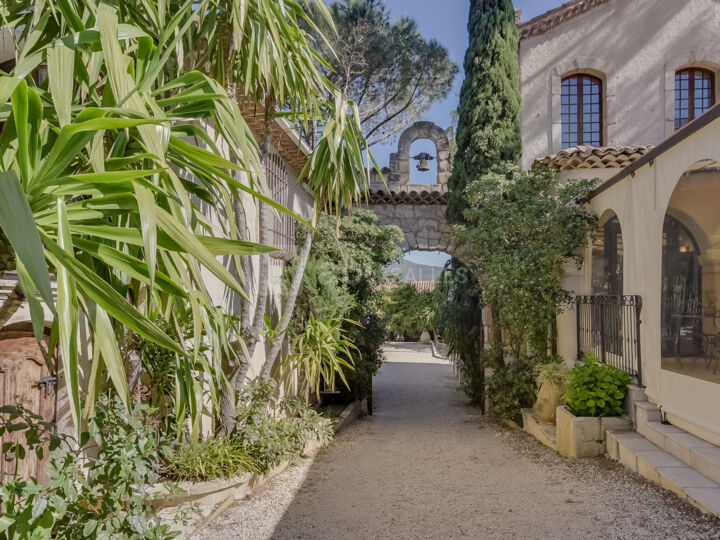 Différent espaces dans le parc