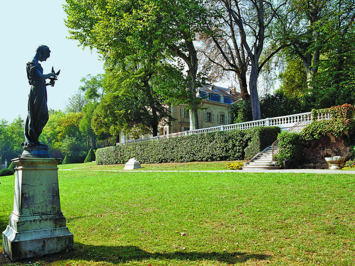 Parc (jardin français et jardin du cèdre)
