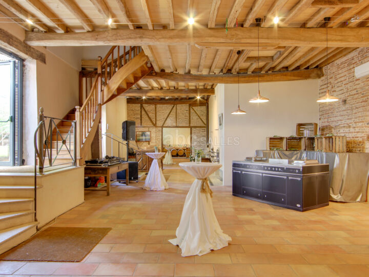 Salle reception caveau