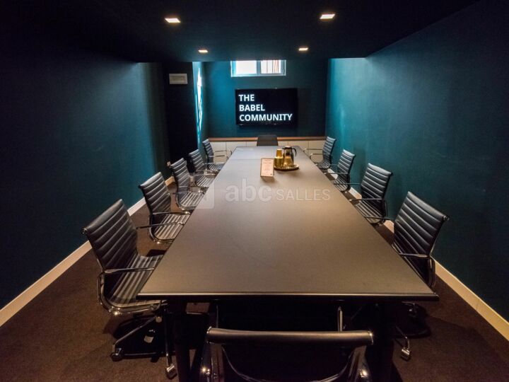 The Deep Blue Room
