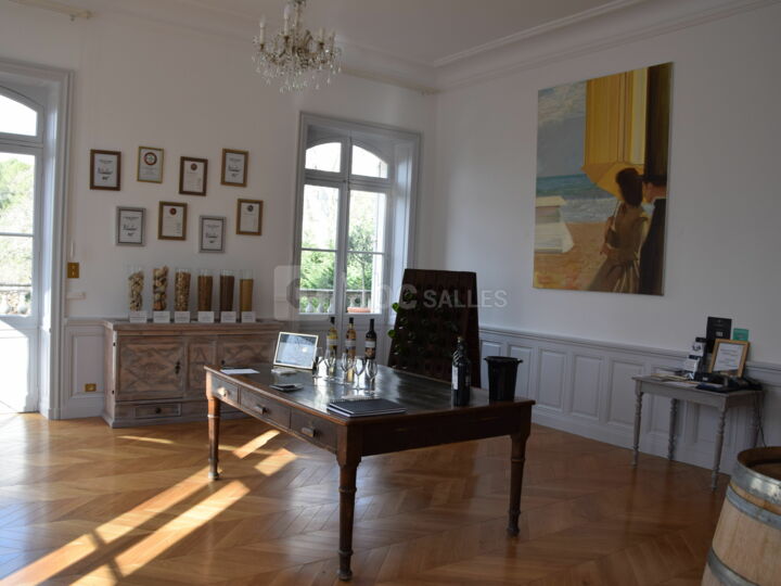 La salle de dégustation