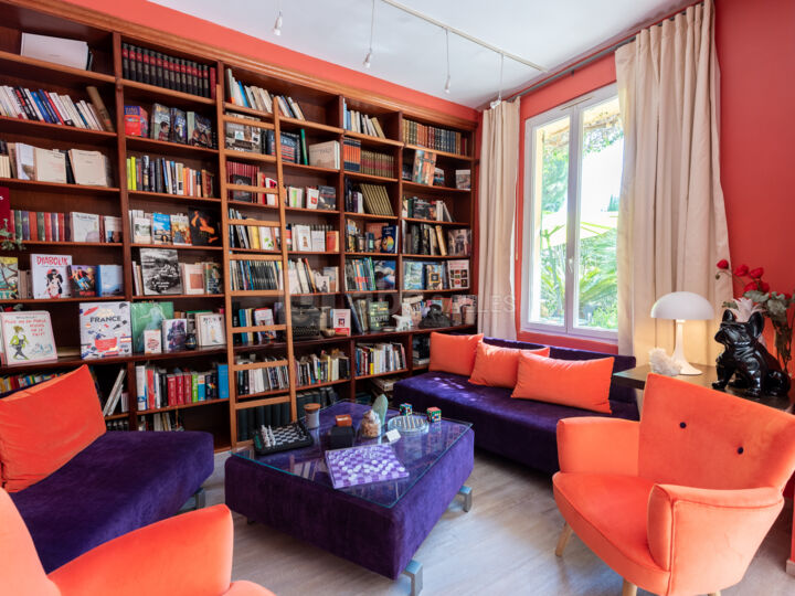 Salon Bibliothèque