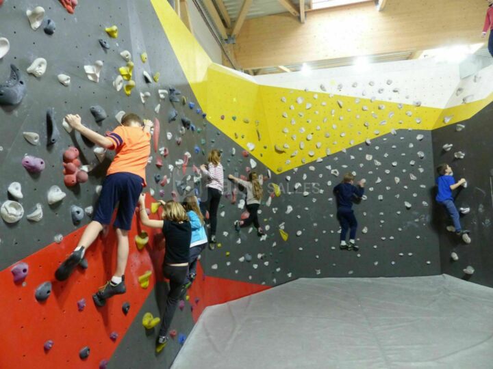 Espace escalade de bloc