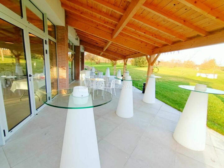 Terrasse couverte