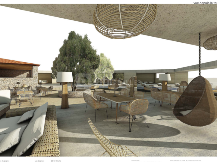 Terrasse du haut