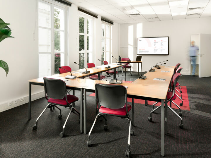 Salle de réunion, formation de 25-30 m²