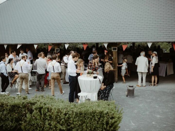 Préau - Vin d'honneur