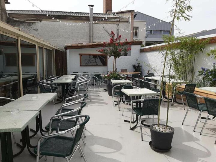 Terrasse privée intérieure