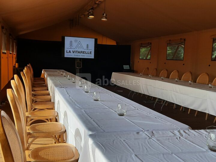 Salle de séminaire "tente nomade"