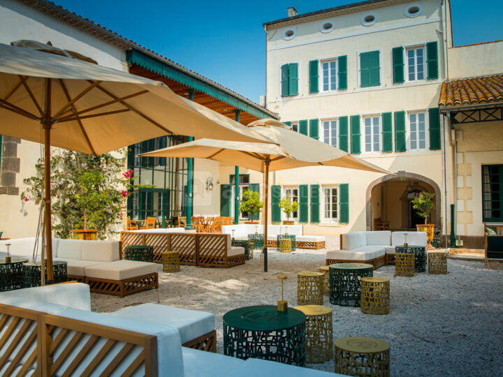 La Cours de La Maison Noilly Prat