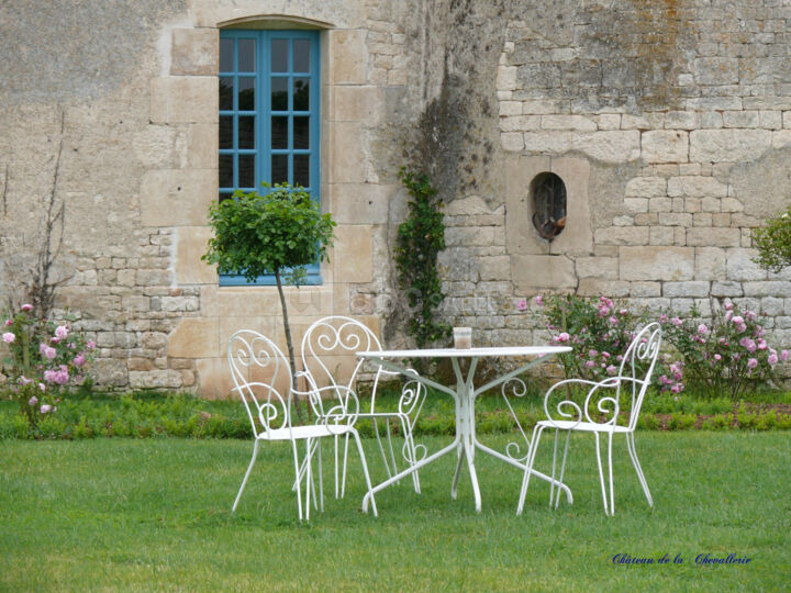 Jardin à la française - 3000 m² clos, fleuri et arboré