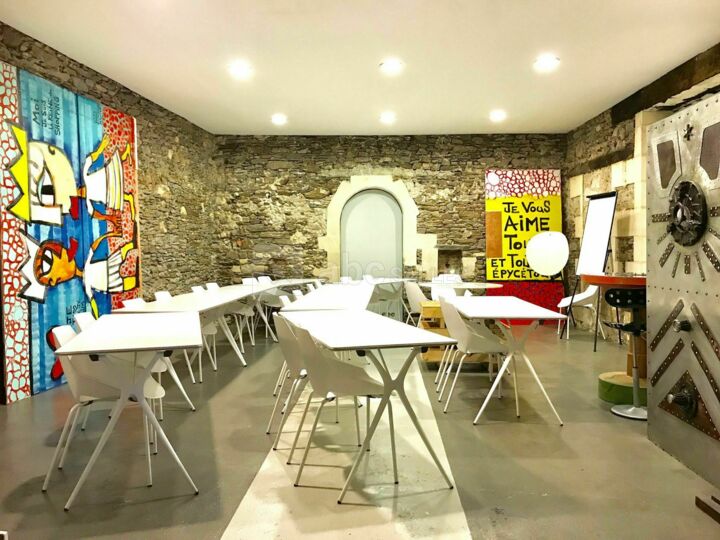 White & Metal Corner