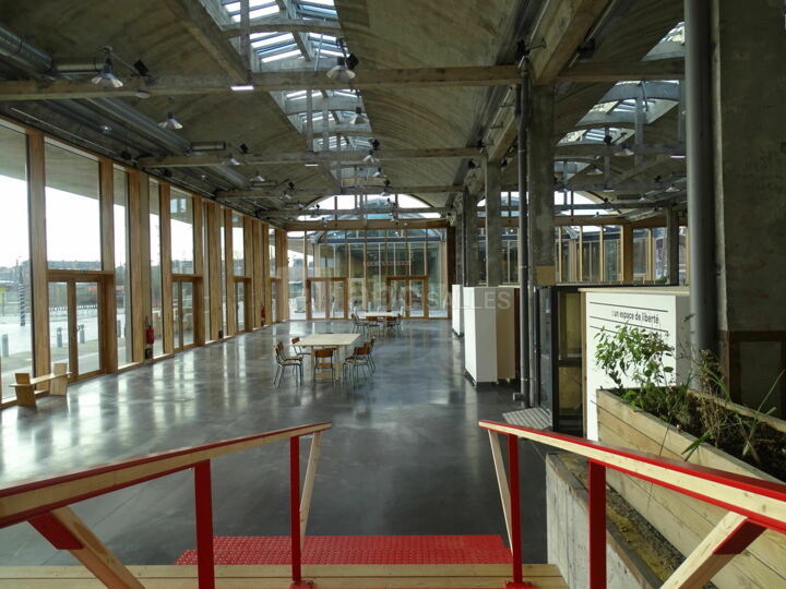 Réalisation des halles de Caussade avec verrières