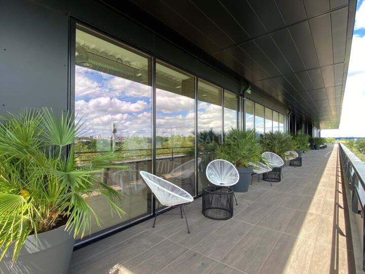 Terrasse couverte