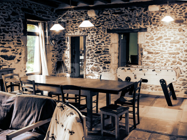 Salle à manger du gîte