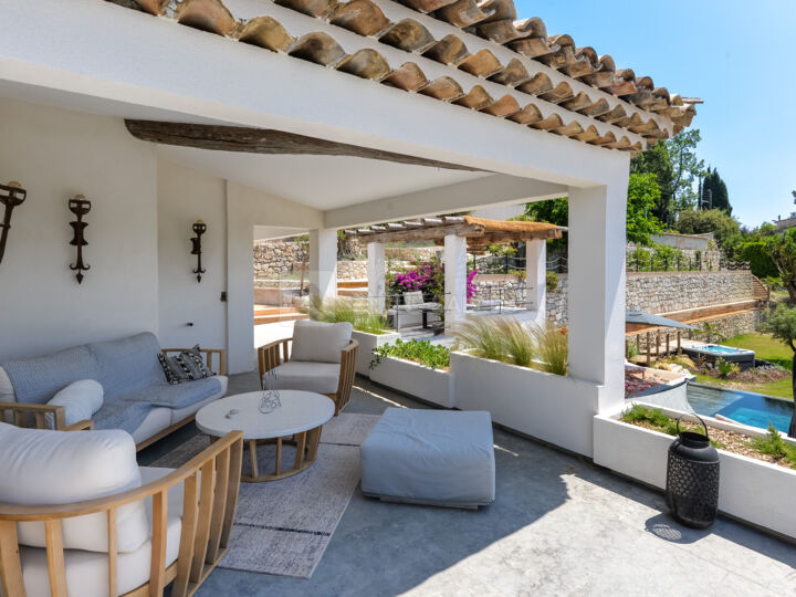 Terrasse en pierre