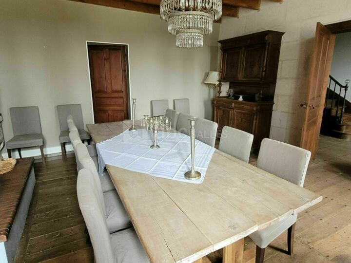 Salle à manger du manoir