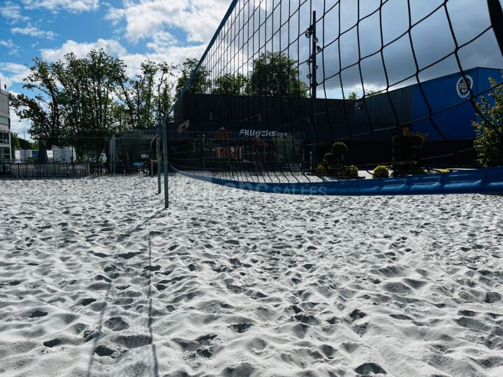 Terrain de beach volley